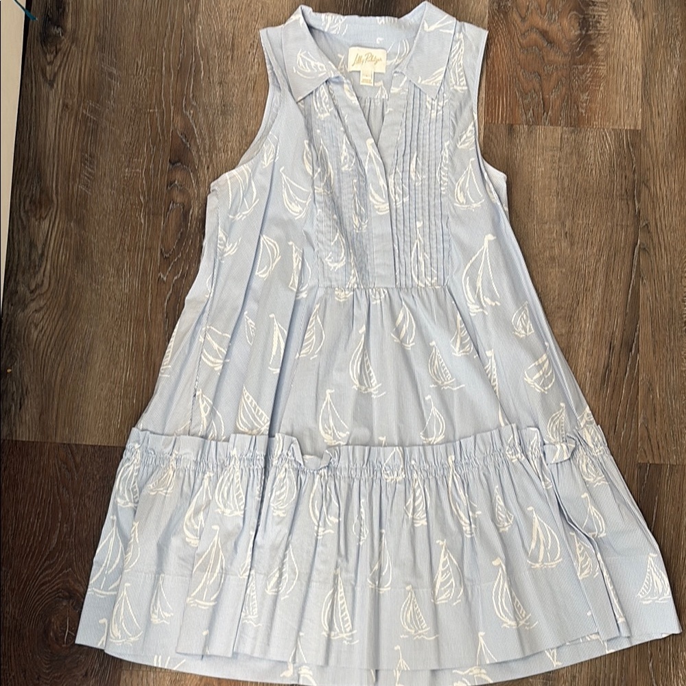 Lily Pulitzer Sailboat Print Dress